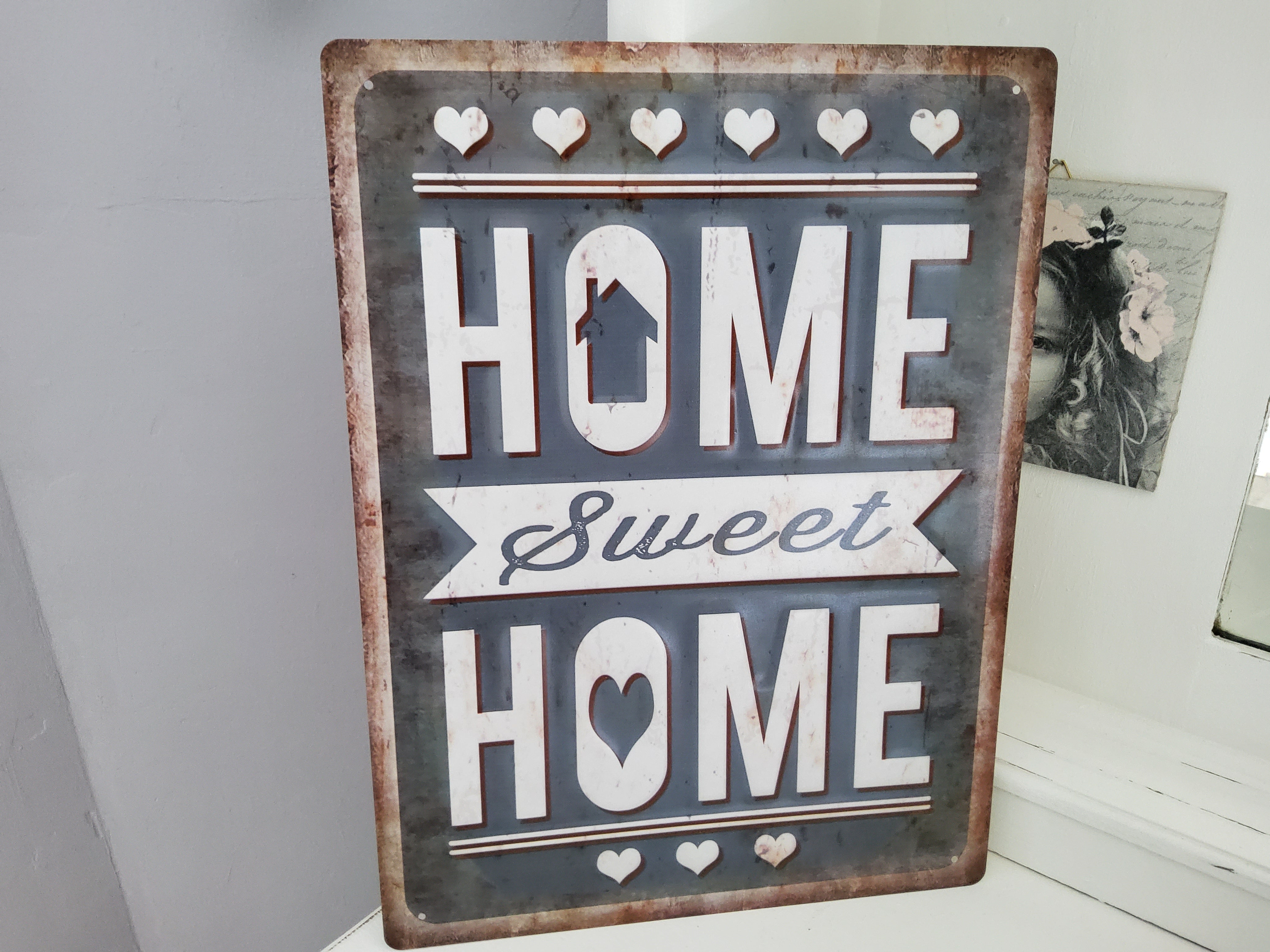 Metal Sign In Retro Style