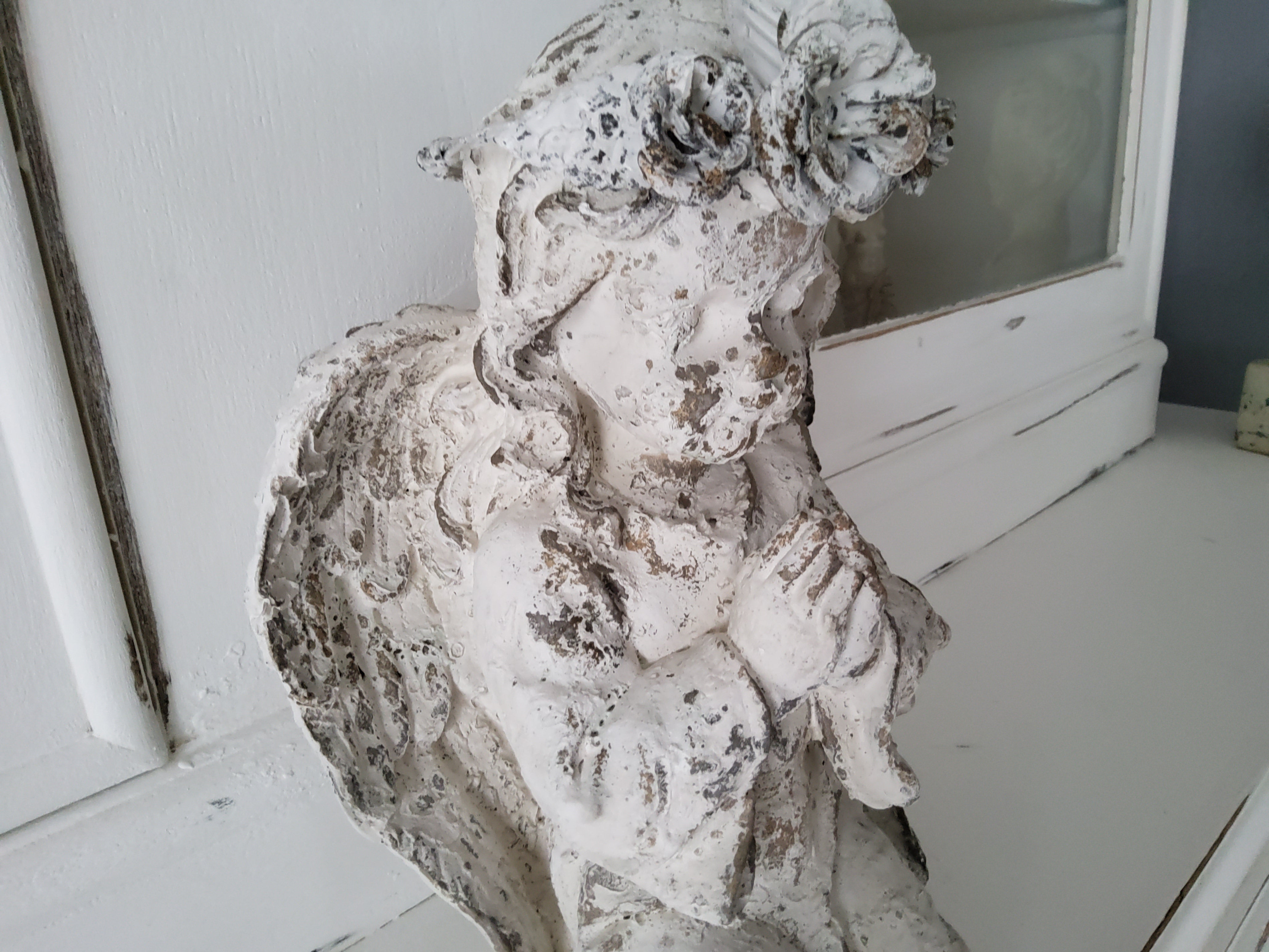 Angel In Shabby Chic Style Vintage