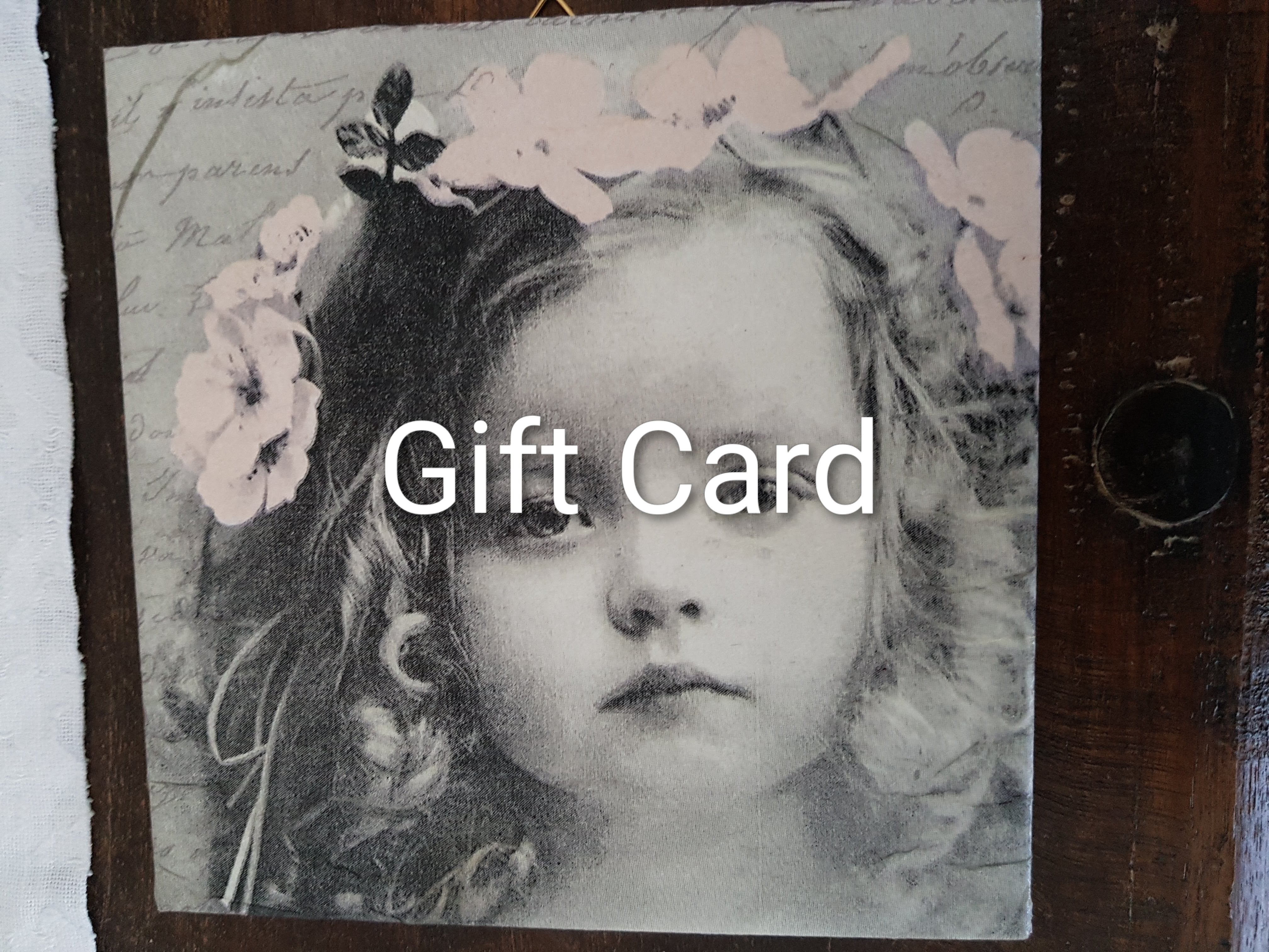 Shabby Chic ~Decor Gift Card