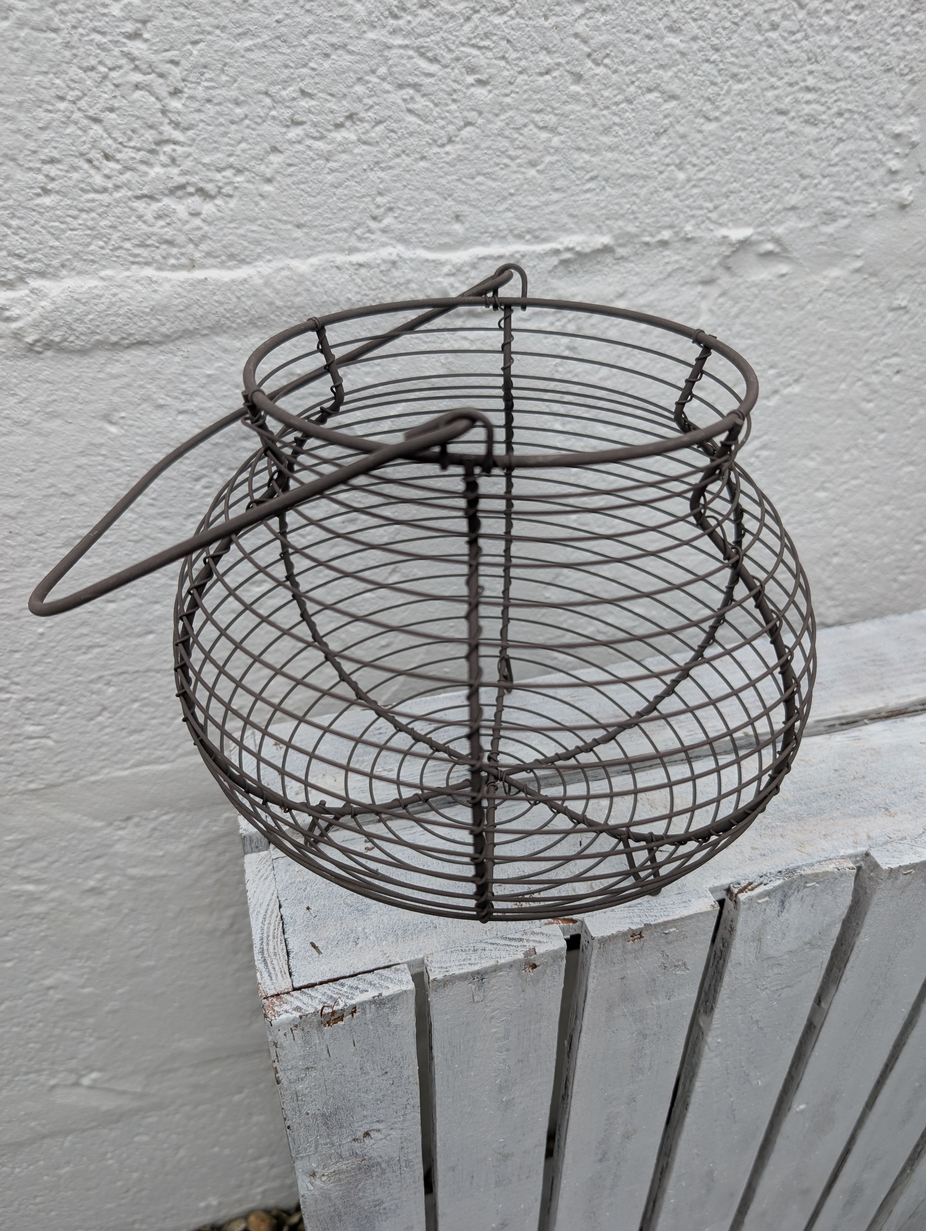 Vintage French Wirework Basket