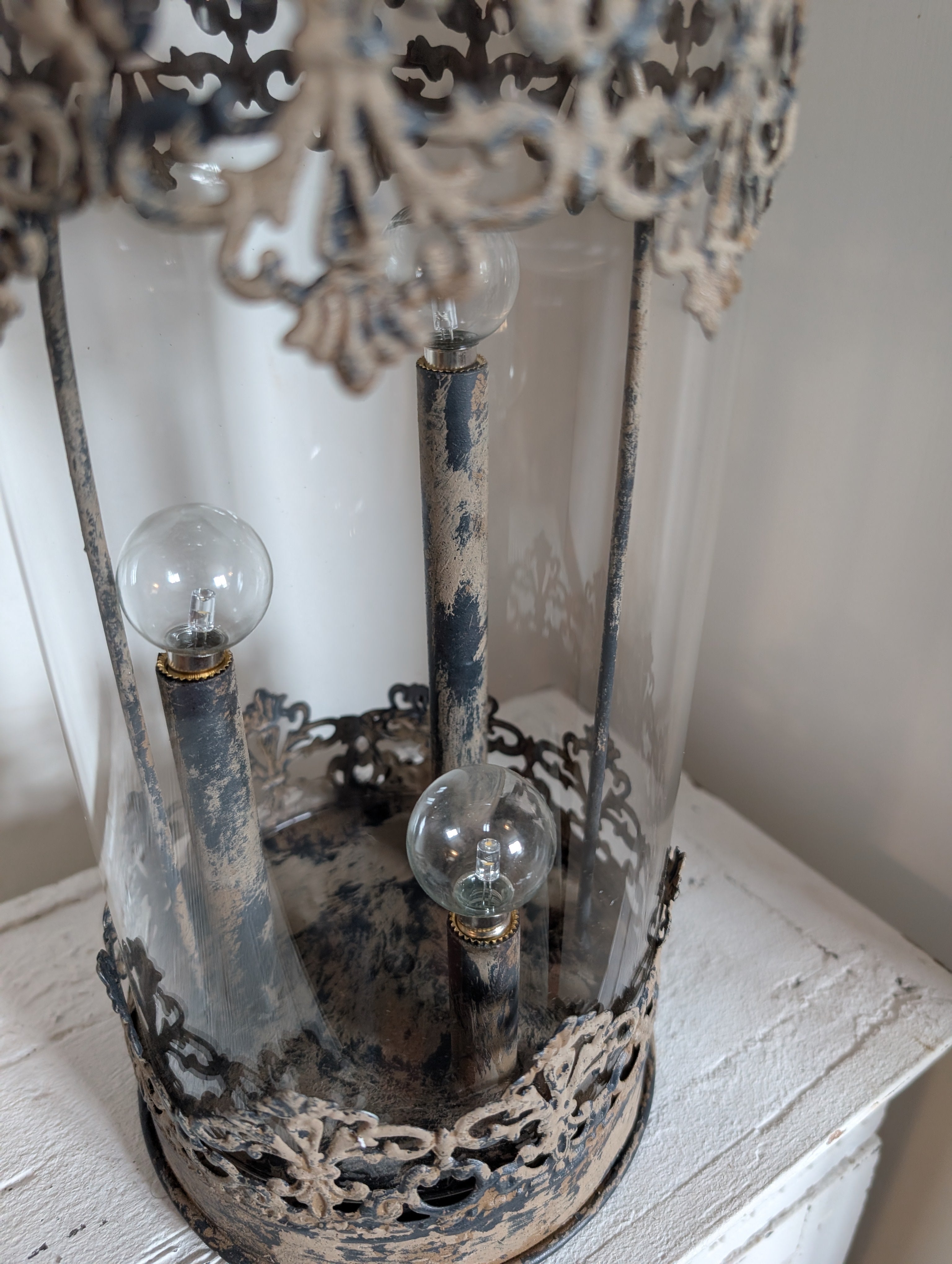 Vintage Battery Operated LED Lantern