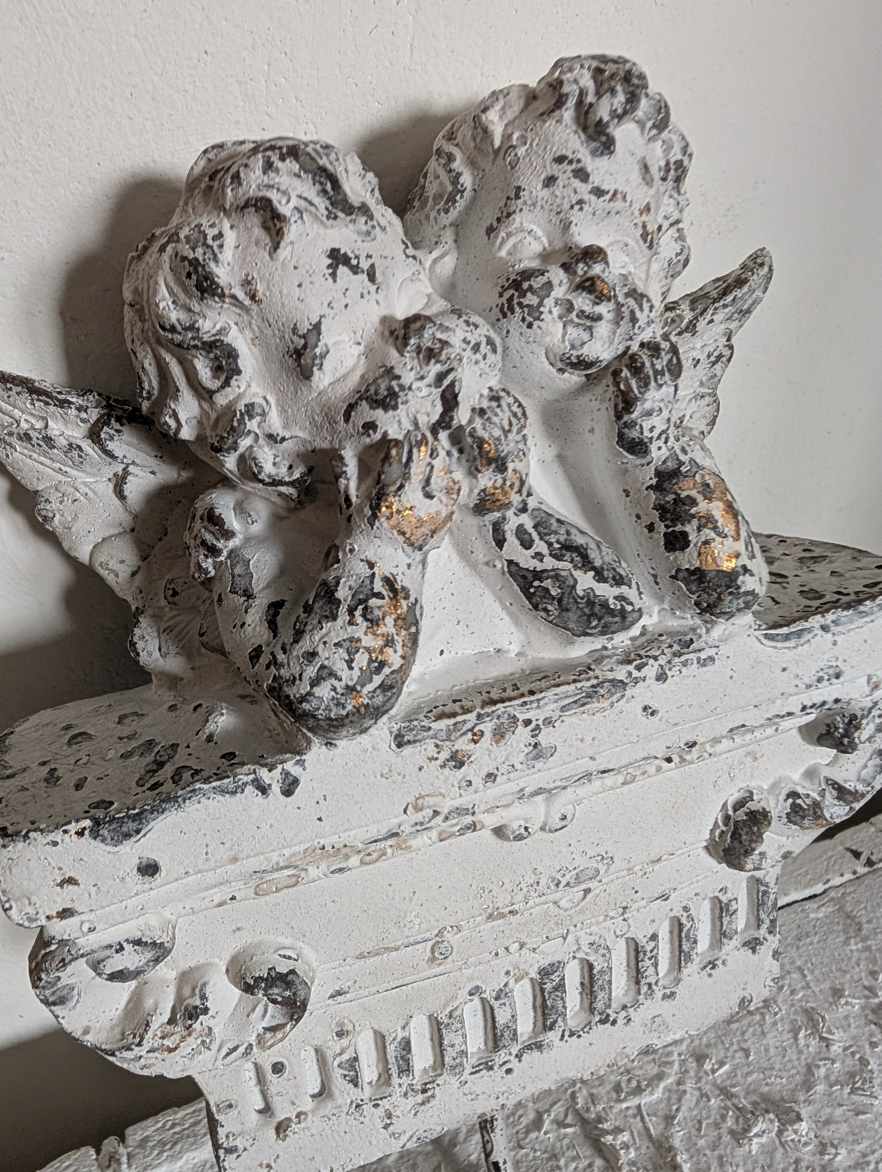 Shabby Chic Angel Towel Holder