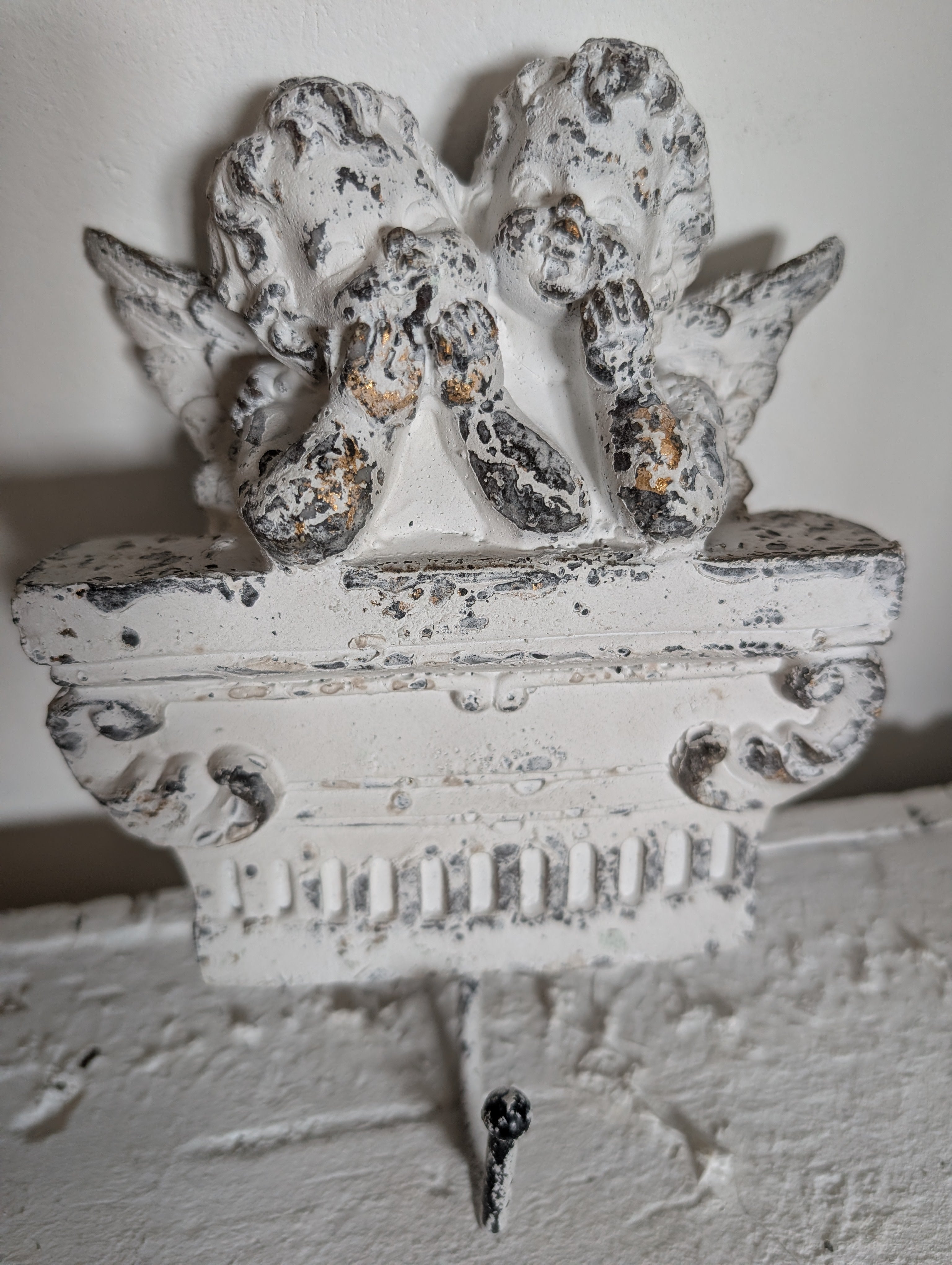 Shabby Chic Angel Towel Holder