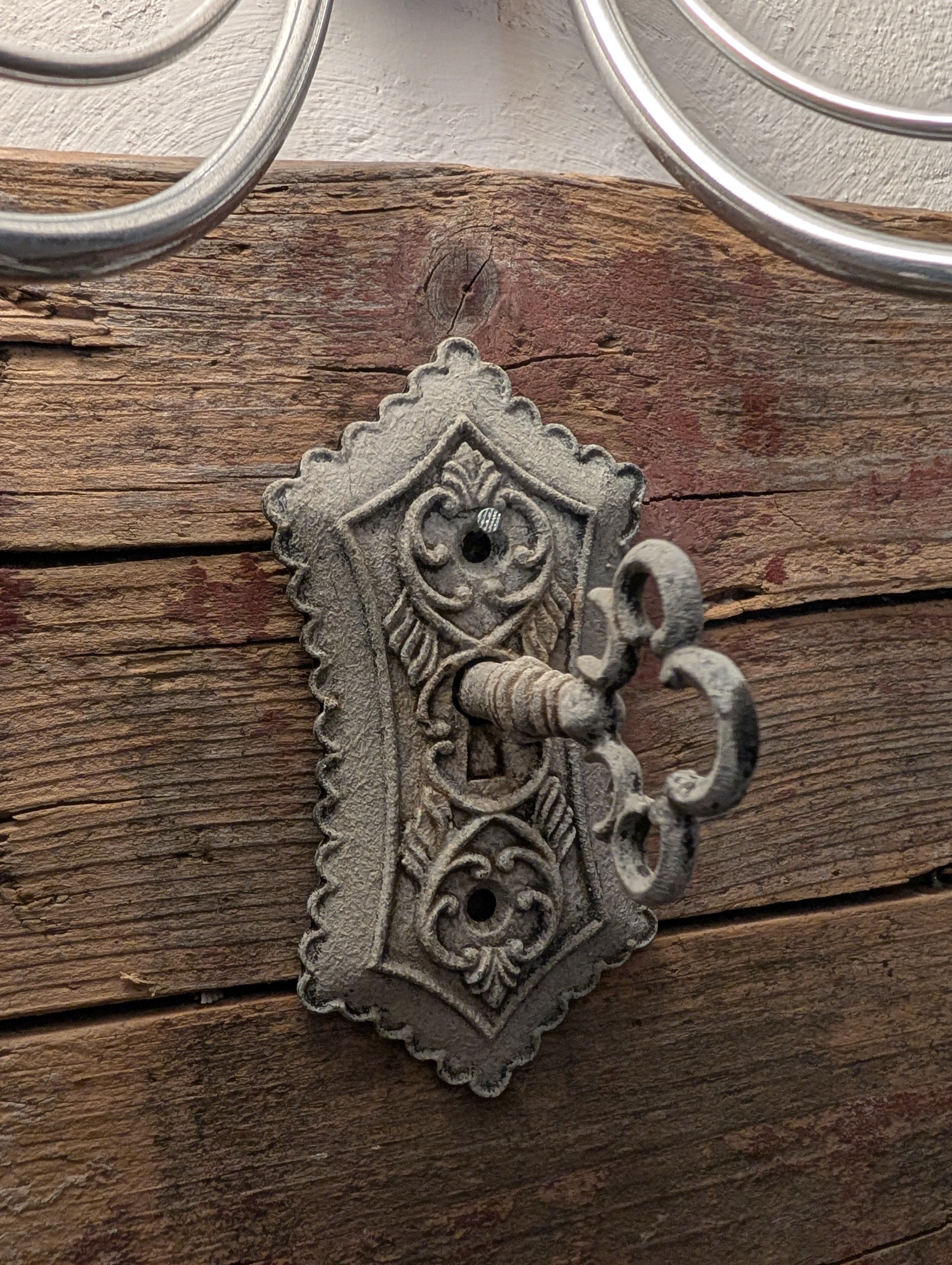 Vintage Towel Holder Metal