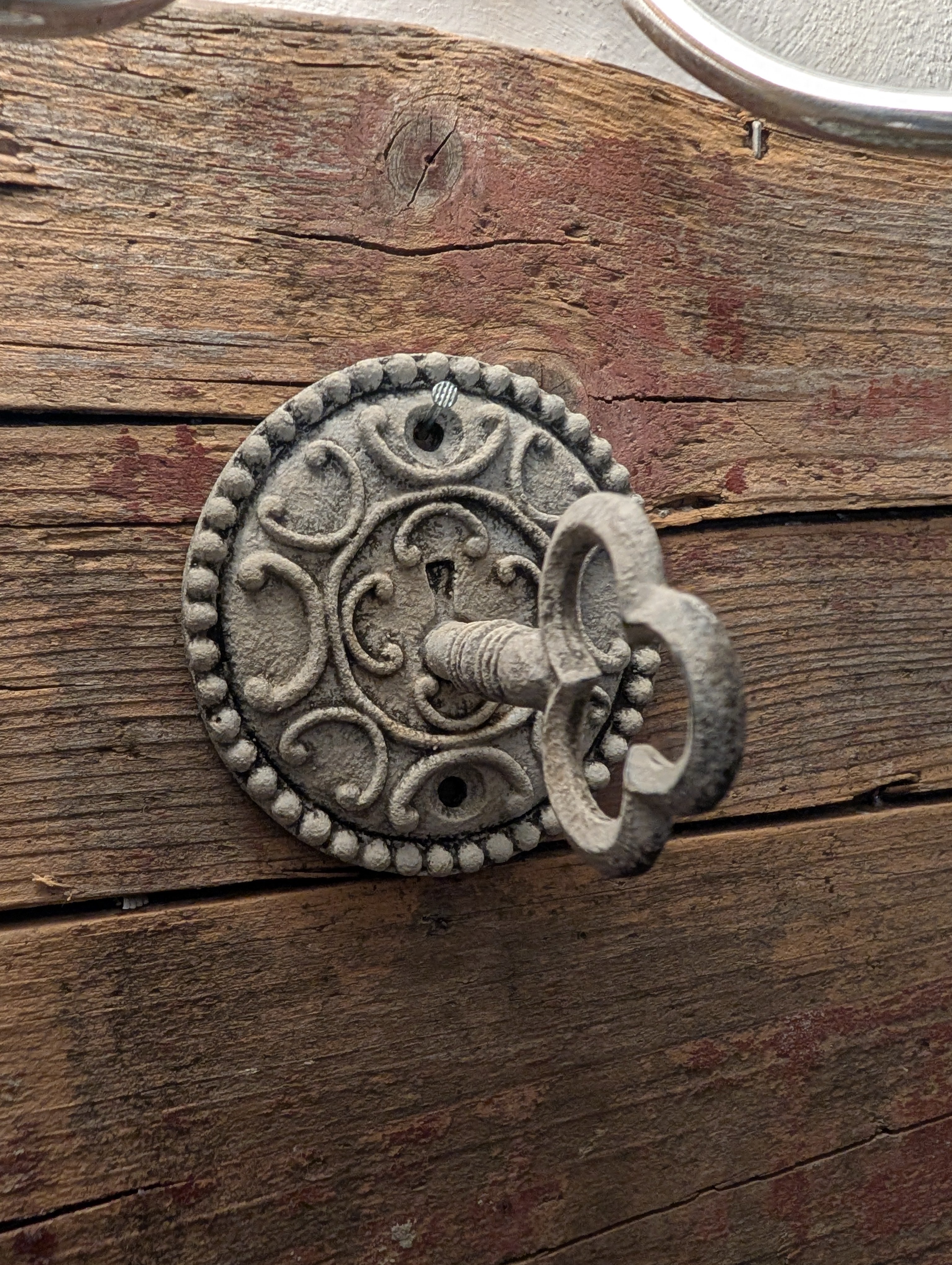 Vintage Towel Holder Metal