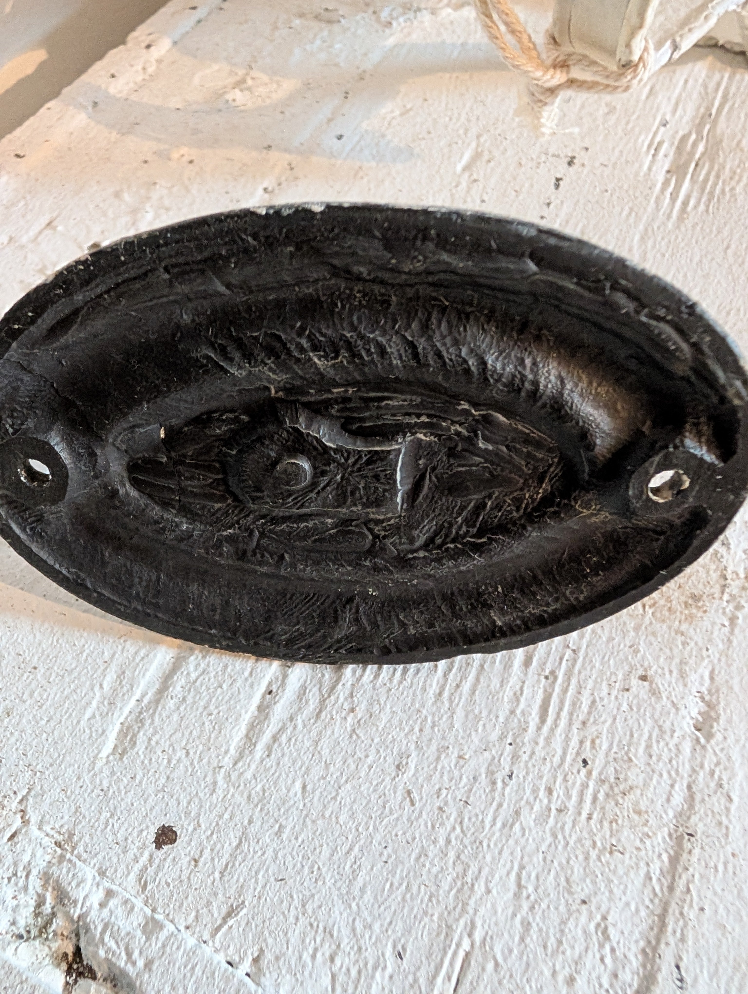 Vintage Towel Holder Metal