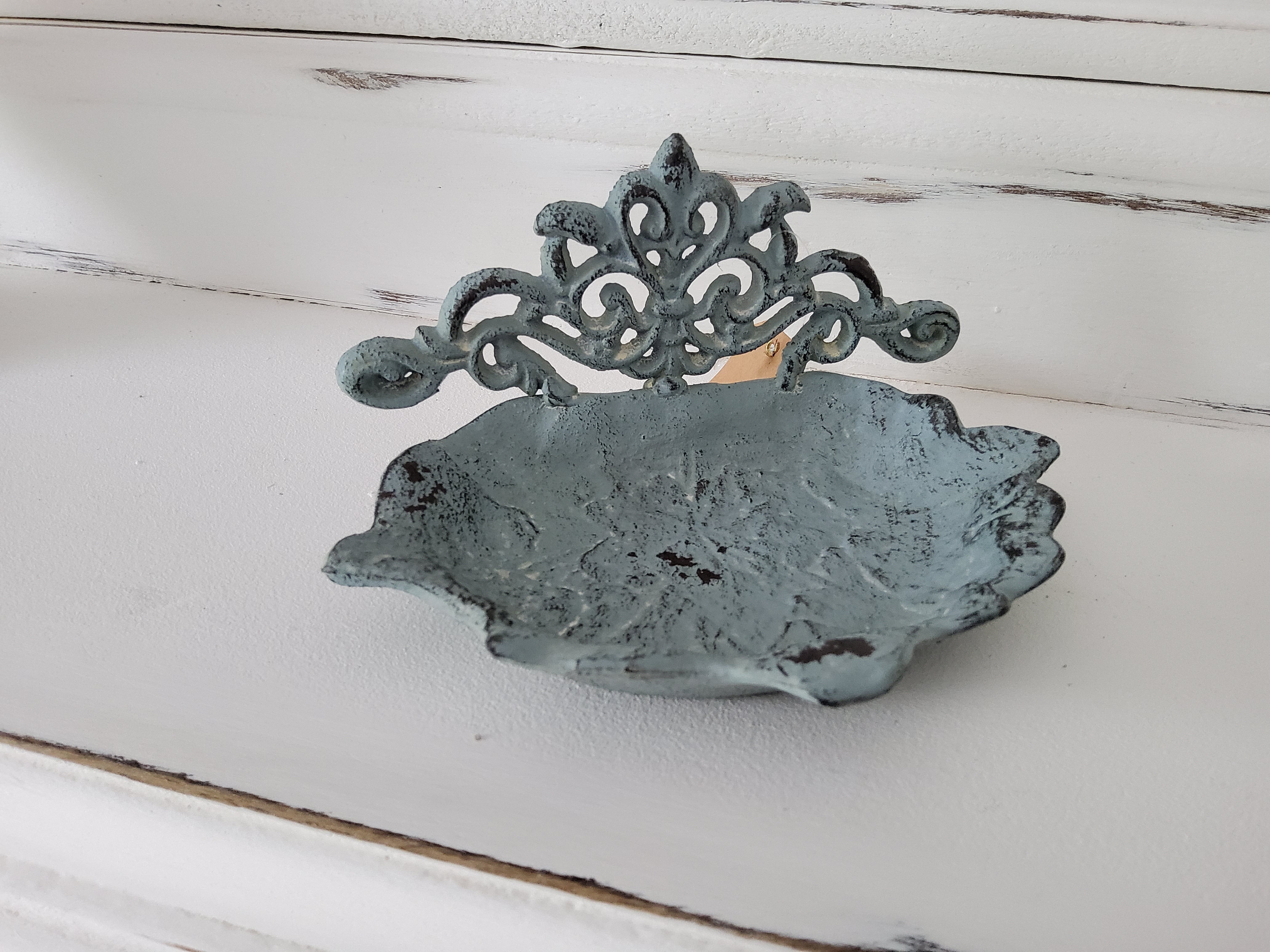Cast Iron Soap Holder Antique