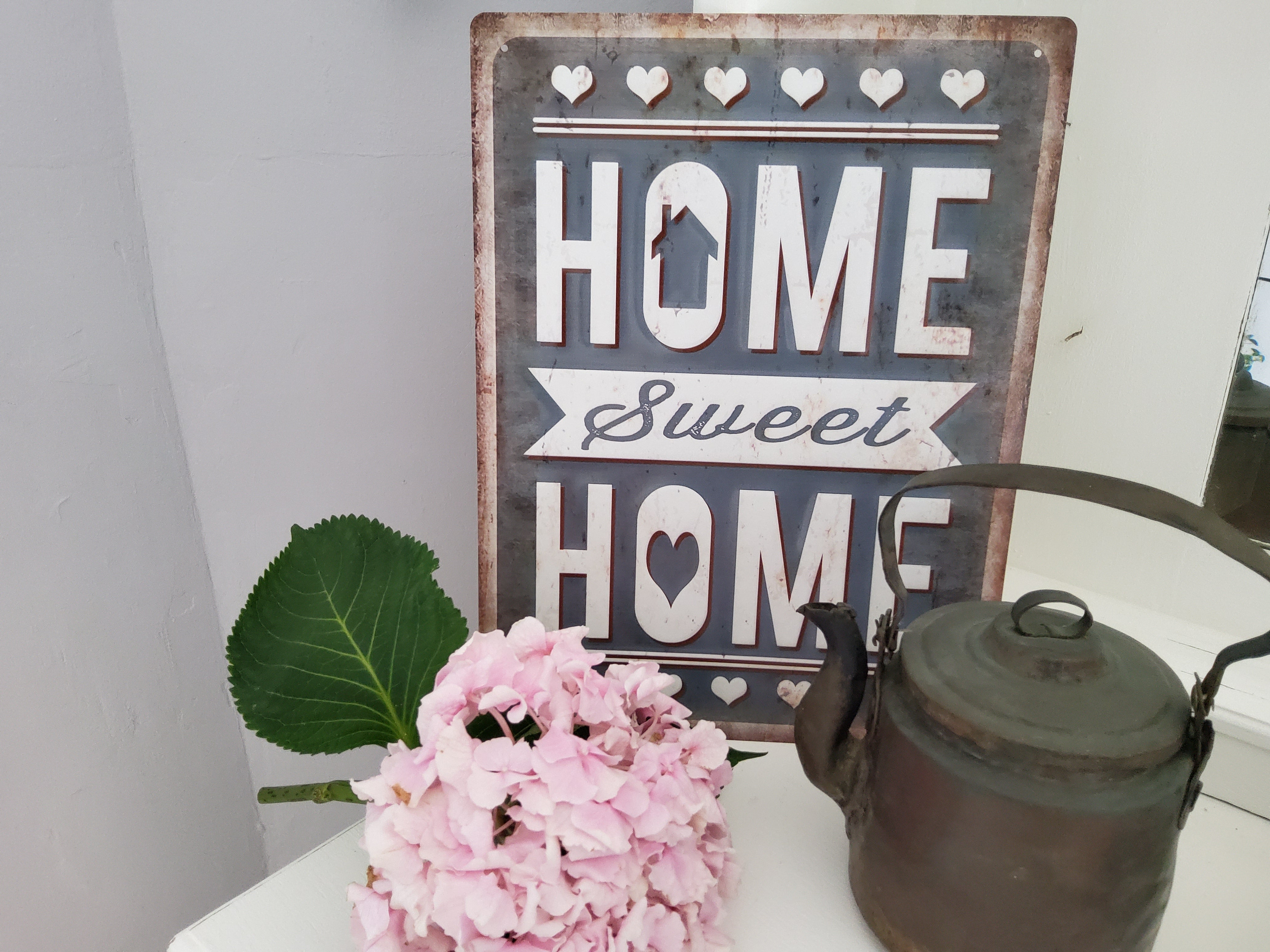 Metal Sign In Retro Style
