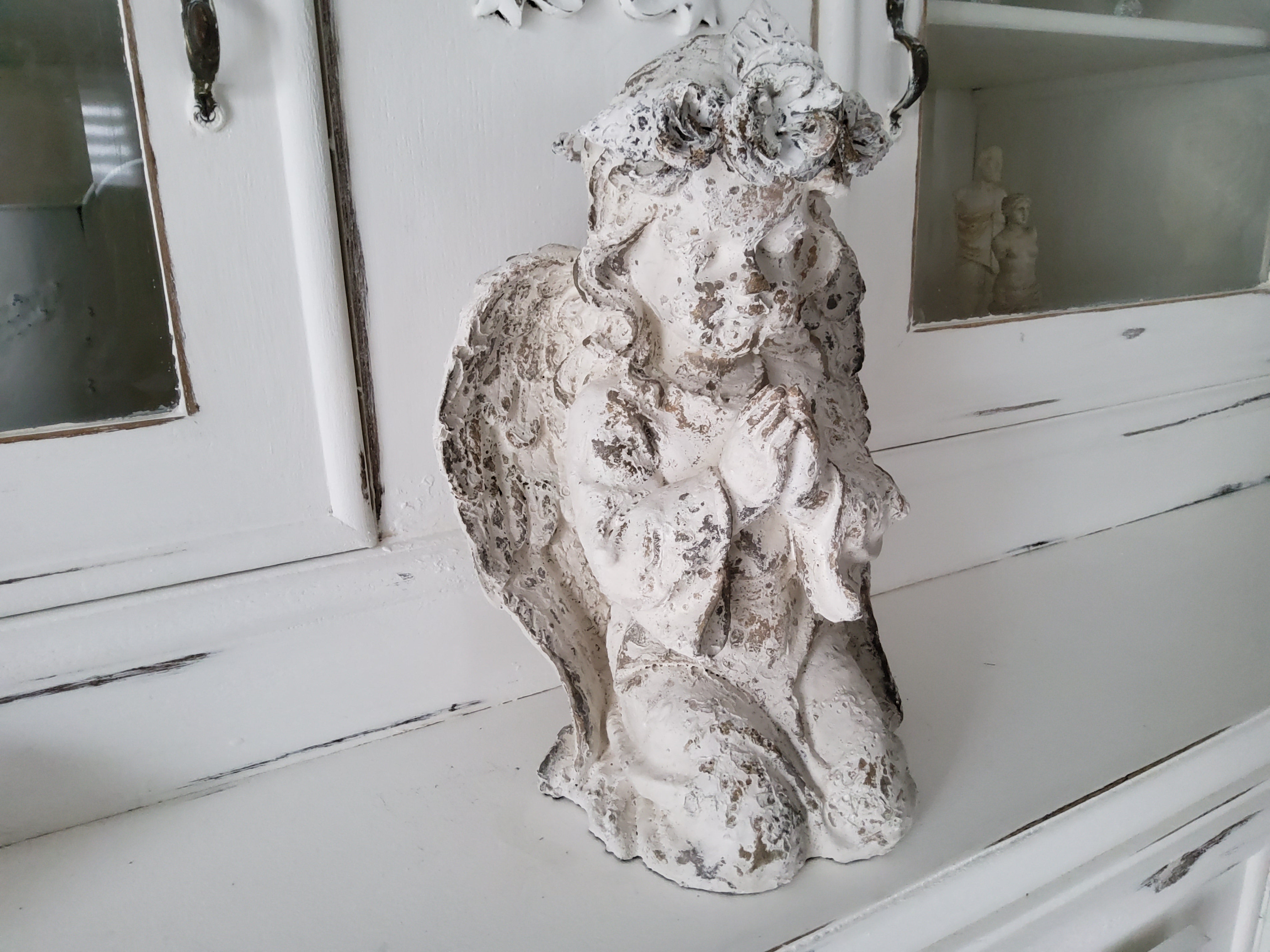 Angel In Shabby Chic Style Vintage