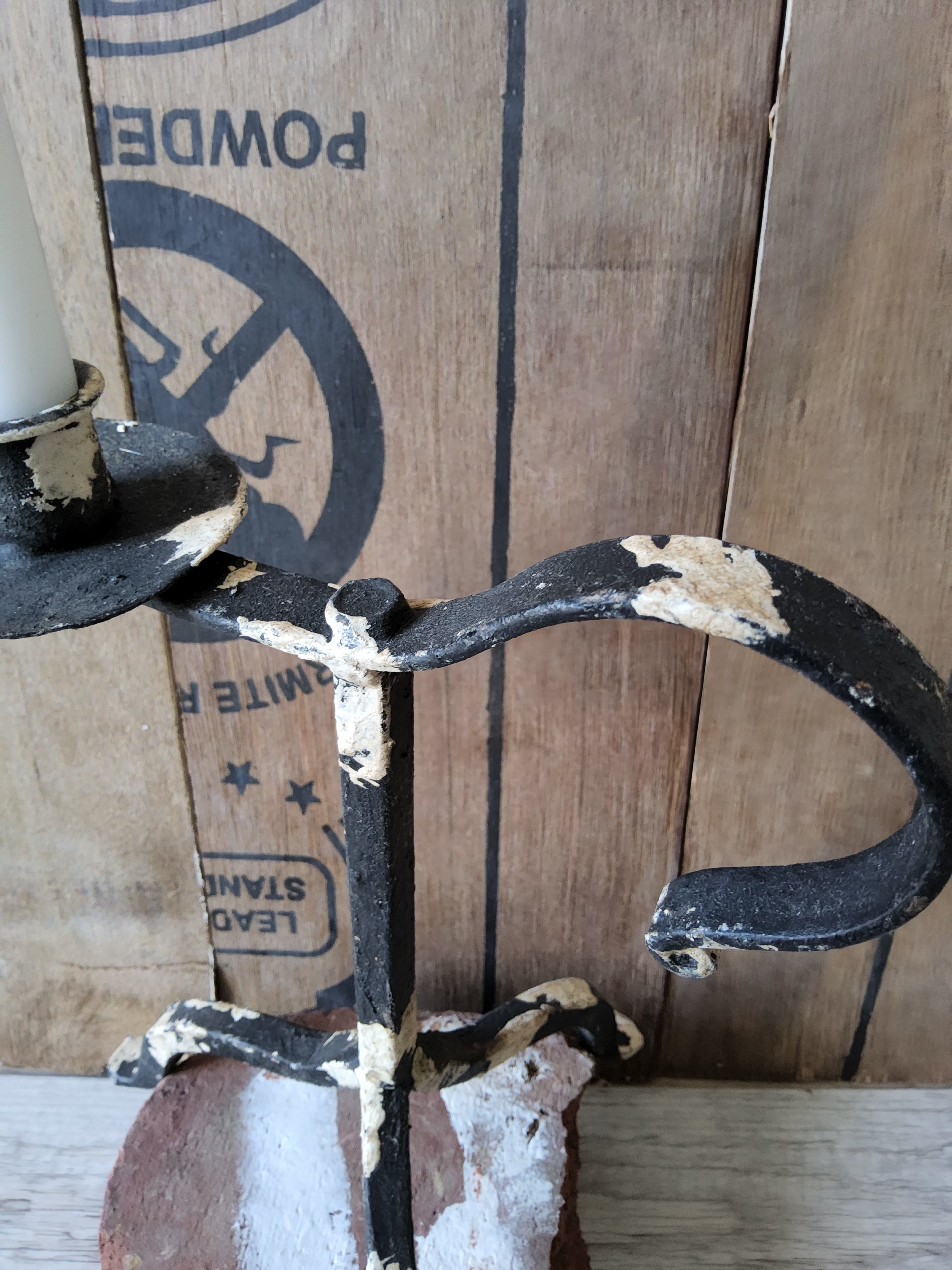 Shabby Chic Candle Holder