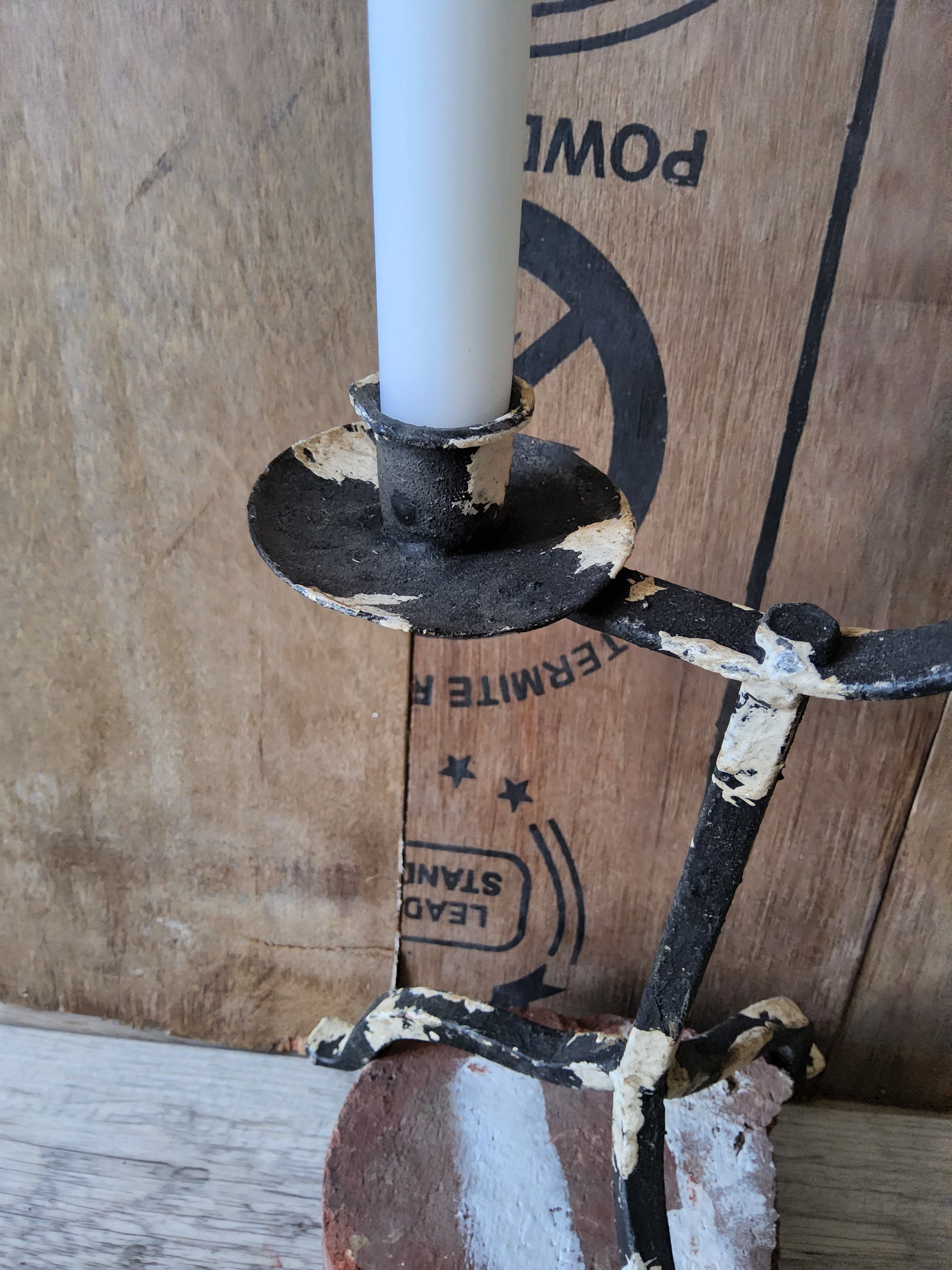 Shabby Chic Candle Holder