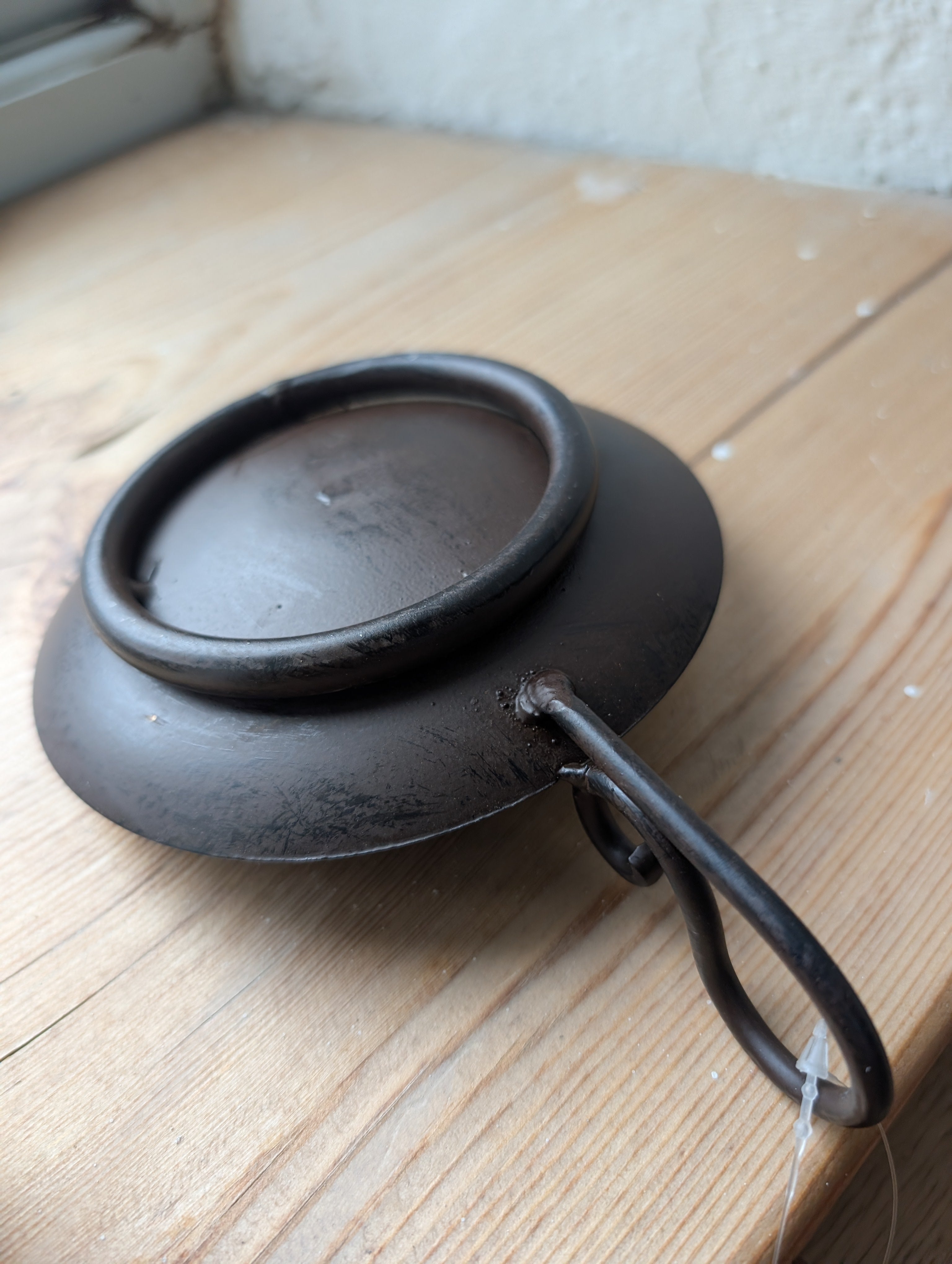 Metal Candle Holder Antique