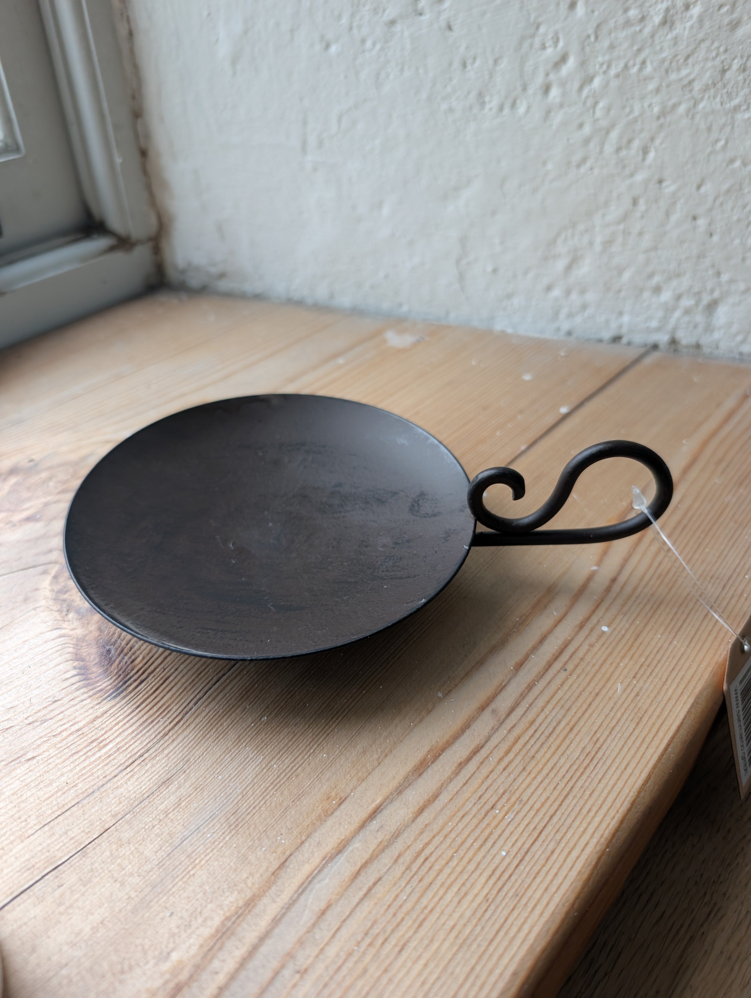Metal Candle Holder Antique