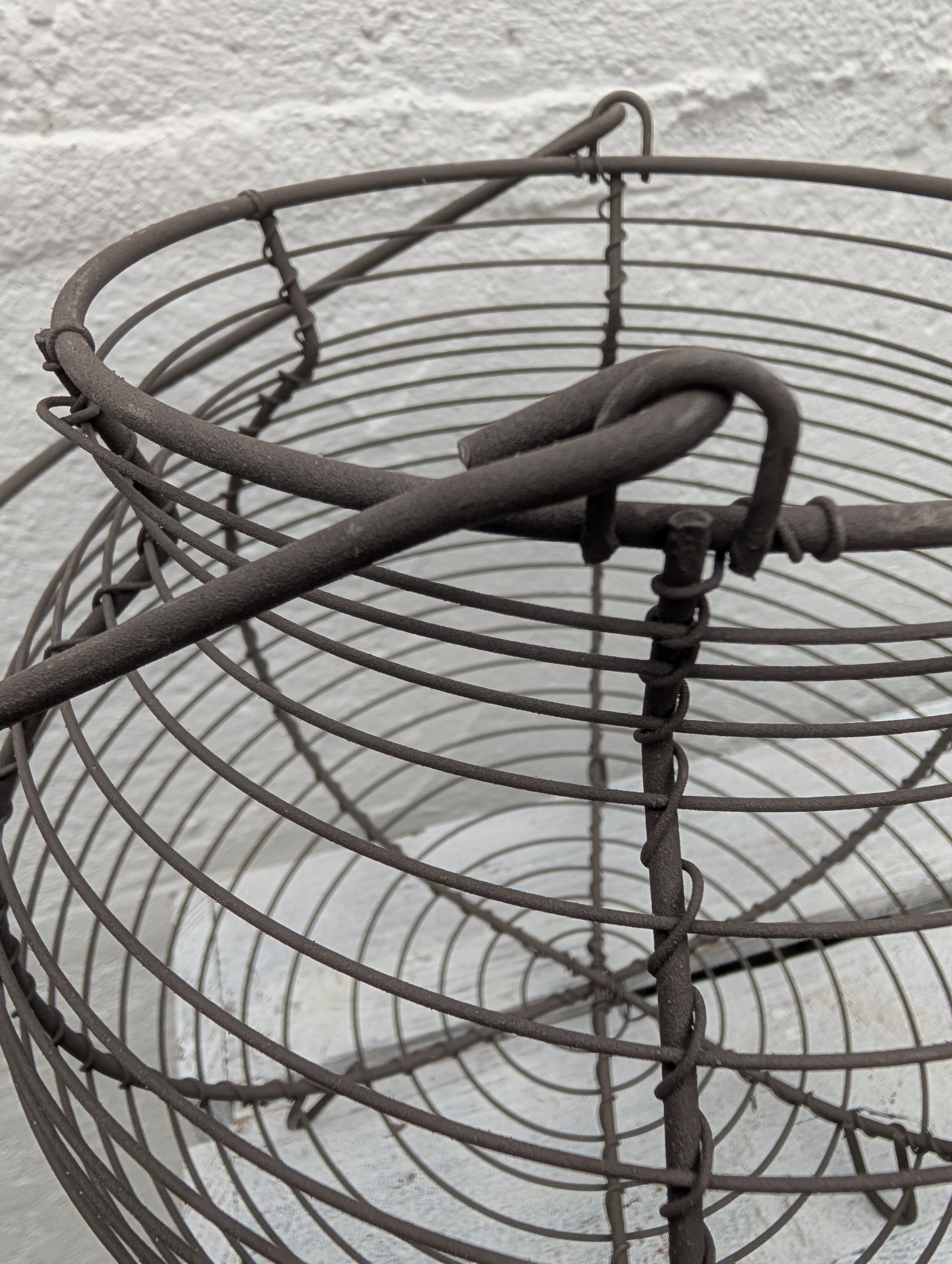 Vintage French Wirework Basket