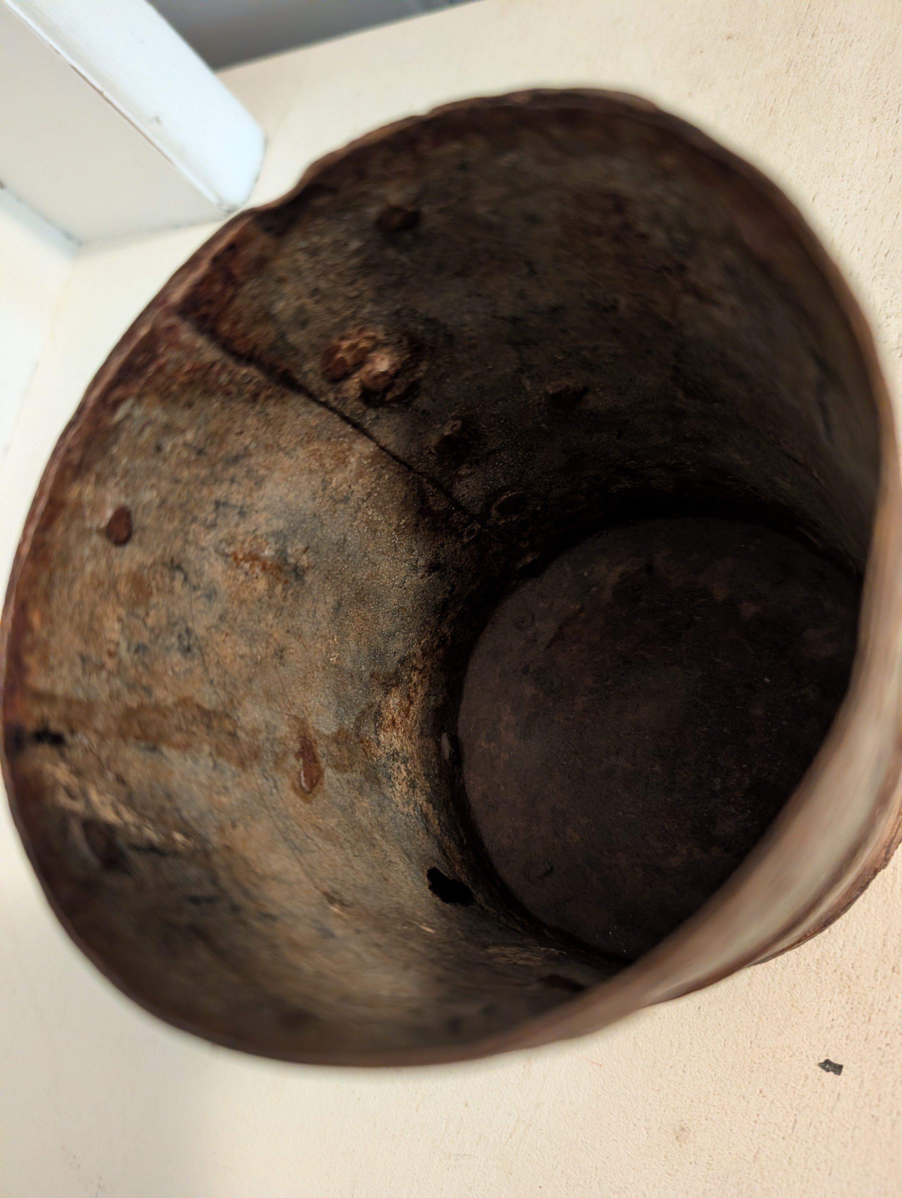 Salvaged Banded Iron Rice Measures Antic