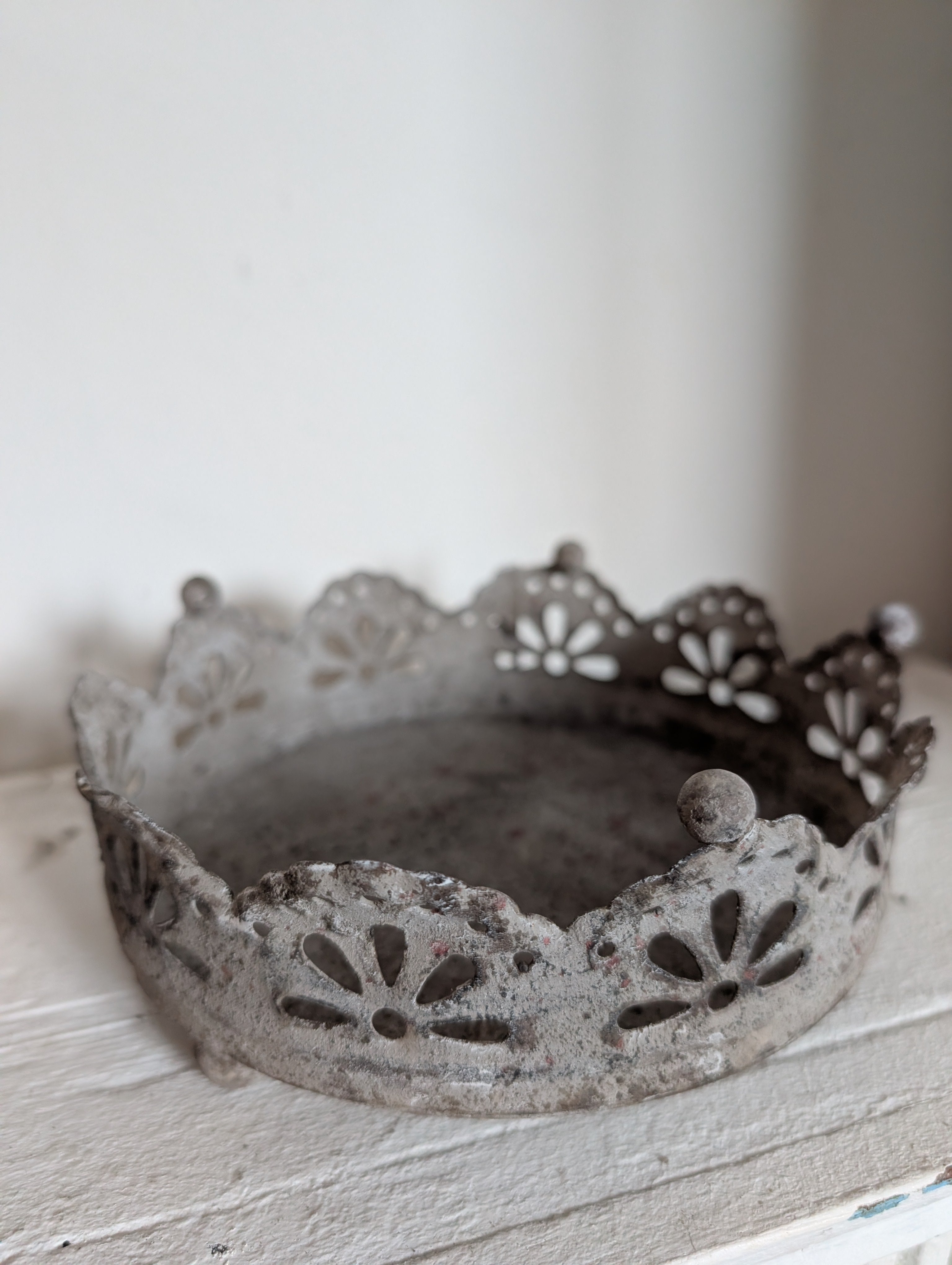 Vintage Metal Crown