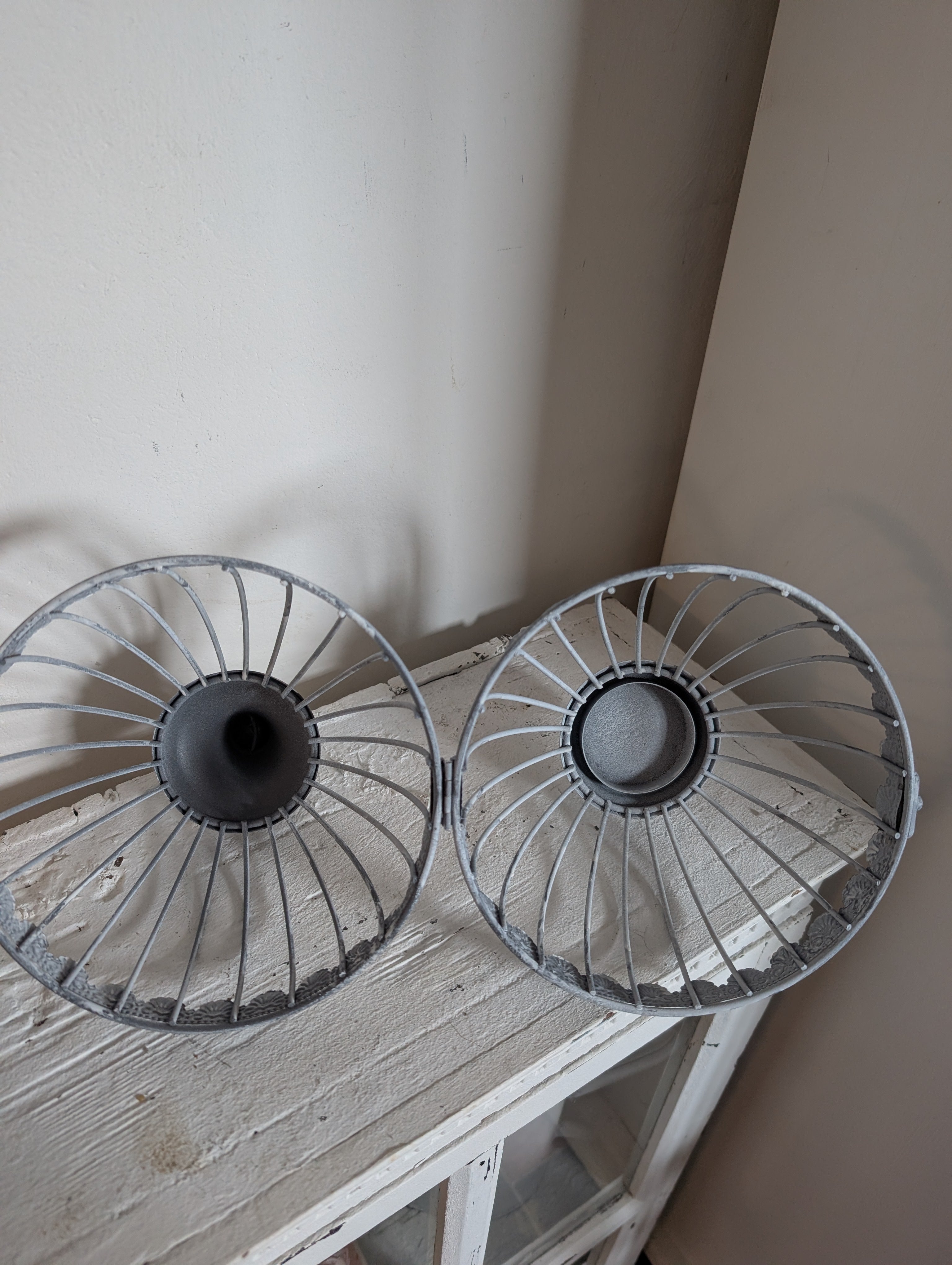 Candle Holder Grey