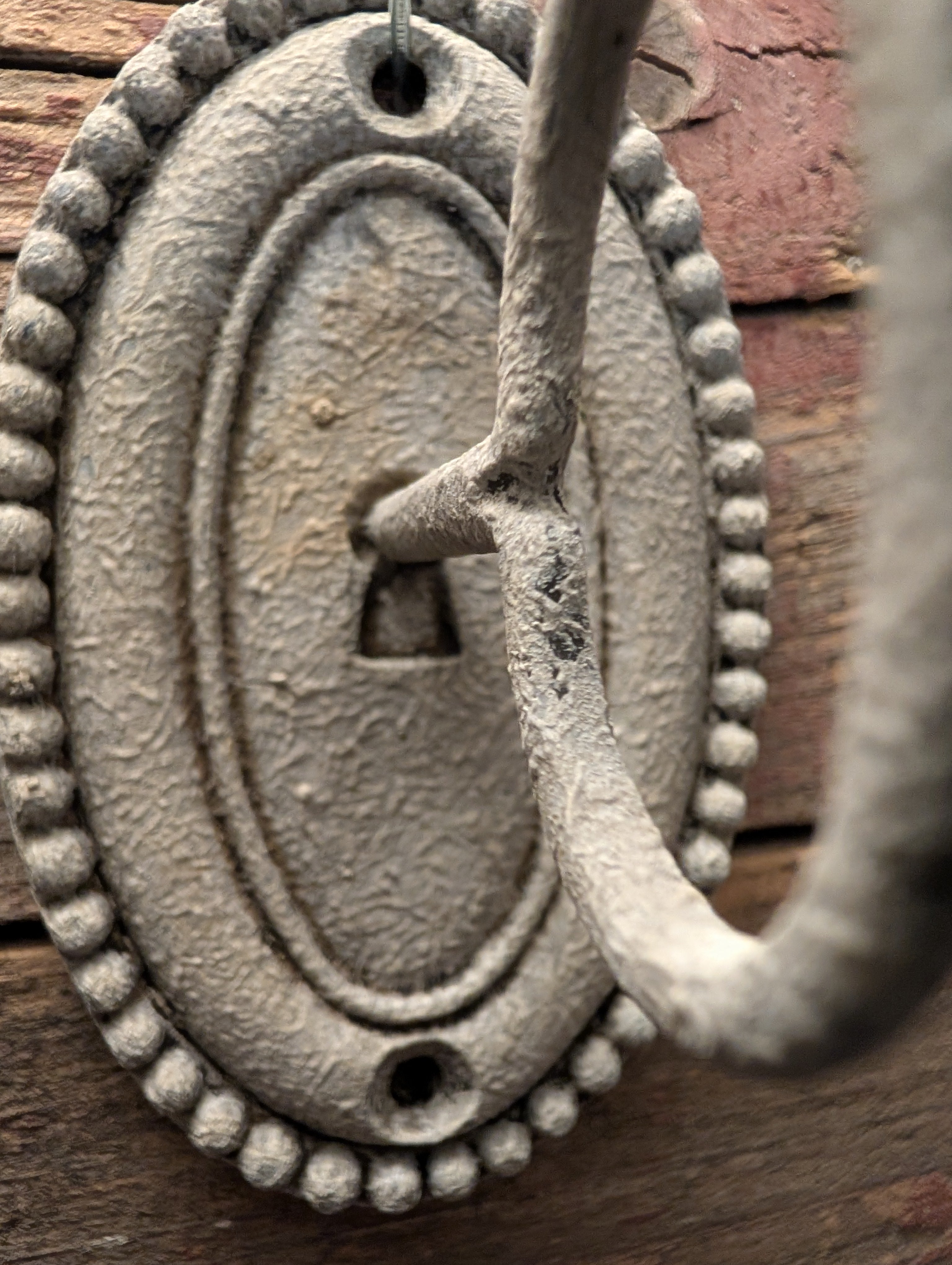 Vintage Towel Holder Metal